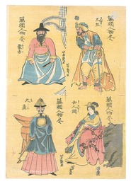 万国人物尽　Collection of People from Various Countries