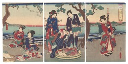 俤けんじ　江戸の風景　Traces of Genji / View of Edo