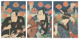 音揃成両勘大寄　Kabuki Play: Koe mo Sorou Ryoza no Oyose