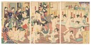 全盛廓の姿湯　Bathhouse in the Prosperous Pleasure Quarters