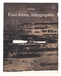 スーラージュ リトグラフ作品集 1952-1973　Soulages Eaux-fortes,lithographies