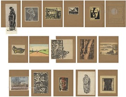 新版画　第9号 一周年記年号　Shin Hanga No.9