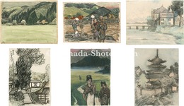 自筆画　Paintings