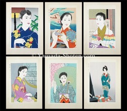 女姿十二ヵ月 乾　Japanese Girls Month by Month : Part.1(December to May)
