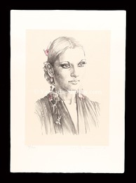 フラメンコの女　A Flamenco Dancer