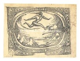 無題（天駆ける女）　Untitled (Flying Woman)