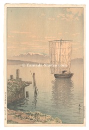 比良の暮色　Hira at Dusk