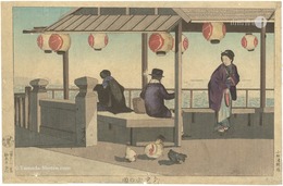 東京名所図　愛宕山の図　Pictures of Famous Places in Tokyo / View from Mt. Atago