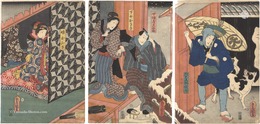 芝居絵　A Scene from a Kabuki Play