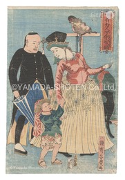 アメリカ人子供愛図　American Woman and Her Child