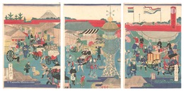 東京九段坂上招魂社之図　The Shokon Shrine on Kudanzaka Hill in Tokyo