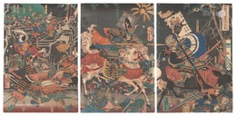 加賀ノ国安宅川合戦　The Battle of Atakagawa in Kaga Province