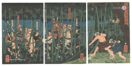 木曽義仲粟津落之図　The Last Stand of Kiso Yoshinaka at Awazu