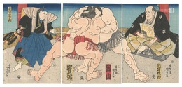 相撲絵　Sumo-e