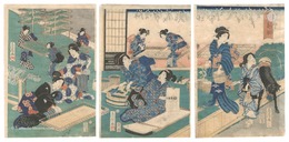 蚕養草　Silkworm Cultivation