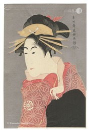 松本米三郎のけはい坂少将実はしのぶ【復刻版】　Actor Matsumoto Yonesaburo as Kewaizaka no Shosho, Actually Shinobu【Reproduction】