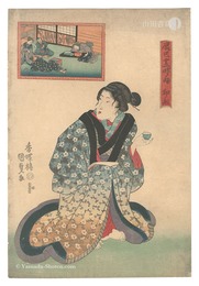 辰巳十二時ノ内　卯ノ刻　Twelve Hours in Fukagawa / The Hour of the Hare