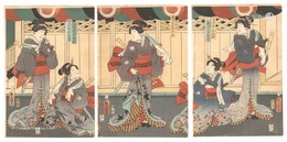 芝居絵　Scene from a Kabuki Play