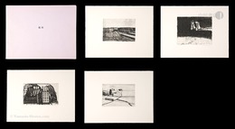 銅版画集　境川　The Sakai River