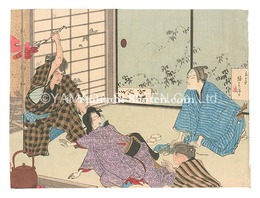 木版口絵　Kuchi-e Print