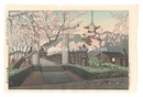 上野公園東照宮の桜花　Cherry Blossoms at Toshogu in Ueno Park