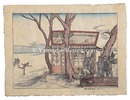 諏訪湖畔休所（スケート）　Resting Place at Suwa Lakeside (Skating)