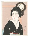 時計と美人（Ⅱ）　Clock and the beauty（Ⅱ）