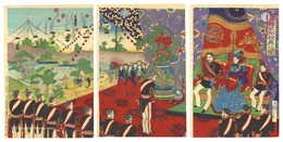 銀婚式御祝典之図　Celebration of the Silver Wedding Anniversary