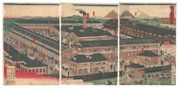 上州富岡製糸場　Tomioka Silk Factory in Kozuke Province