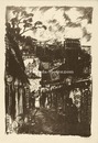 大阪風景　高津神社　Sight in Osaka / Takatsu Shrine
