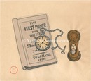 本・時計・砂時計　Book, Watch and Hourglass