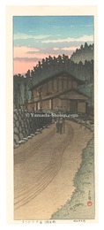 子の山乃夕暮（埼玉県）　Sunset at Nenoyama, Saitama Prefecture