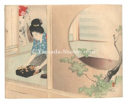 木版口絵　Kuchi-e Print
