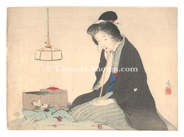 木版口絵　Kuchi-e Print