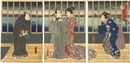 春霞朝のきぬぎぬ　Kabuki Actors