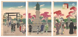 東京名所　九段坂靖国神社之景　Famous Places in Tokyo / Yasukuni Shrine at Kudanzaka