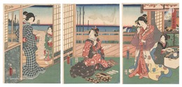 七小町吾妻風俗　あふむ　Seven Komachi in Eastern Customs / Parrot Komachi