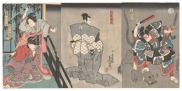 伊達旭盛桜彩幕　Kabuki Play: Date Zensei Sakura no Iromaku