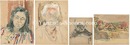 自筆画　Paintings