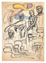 自筆画　Drawing
