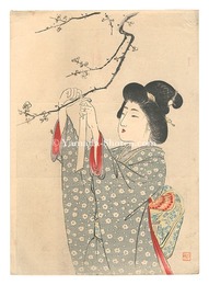 木版口絵　Kuchi-e Print
