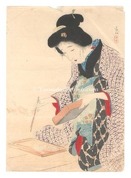 木版口絵　Kuchi-e Print