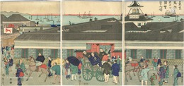 東京築地ホテル館繁榮之図　Tokyo, Tukiji Hotel