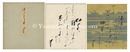 木俣修 自筆色紙　Shikishi