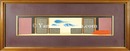 三島由紀夫『熊野』舞台装置原画　Illustration for the Stage Setting of Kumano by Mishima Yukio