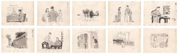 自筆画稿　Illustrations