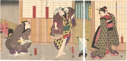 晴模様染衣更着　Kabuki Play: Date Moyo Somete Kisaragi