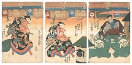 芝居絵　Scene from a Kabuki Play