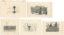 自筆画稿　Sketches