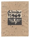 型染カレンダー　1969　Serizawa Keisuke Calendar for 1969